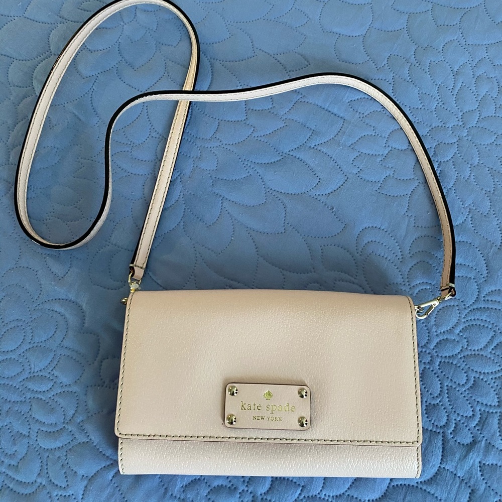 Kate spade light pink crossbody bag